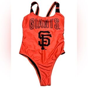 Genuine Merchandise‎ Women's San Francisco Giants One Piece Bathing Suit Large